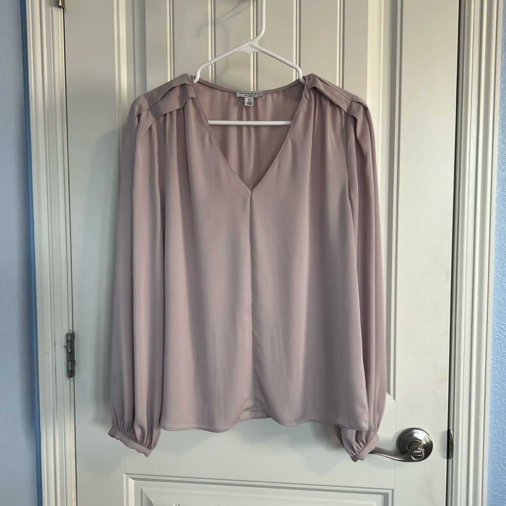 GATHERED LONG SLEEVE TOP Women’s blouse Current Air